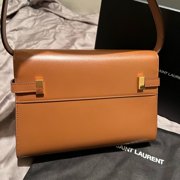 Sold out everywhere! Saint Laurent Small Manhattan in Brown! - Picture 9 of 9